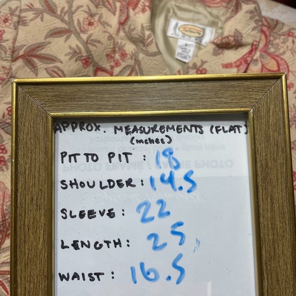 Silk Blend Floral Jacket 6P Petite 6 Button-up Talbots Lotus Cotton Textured - Picture 4 of 15